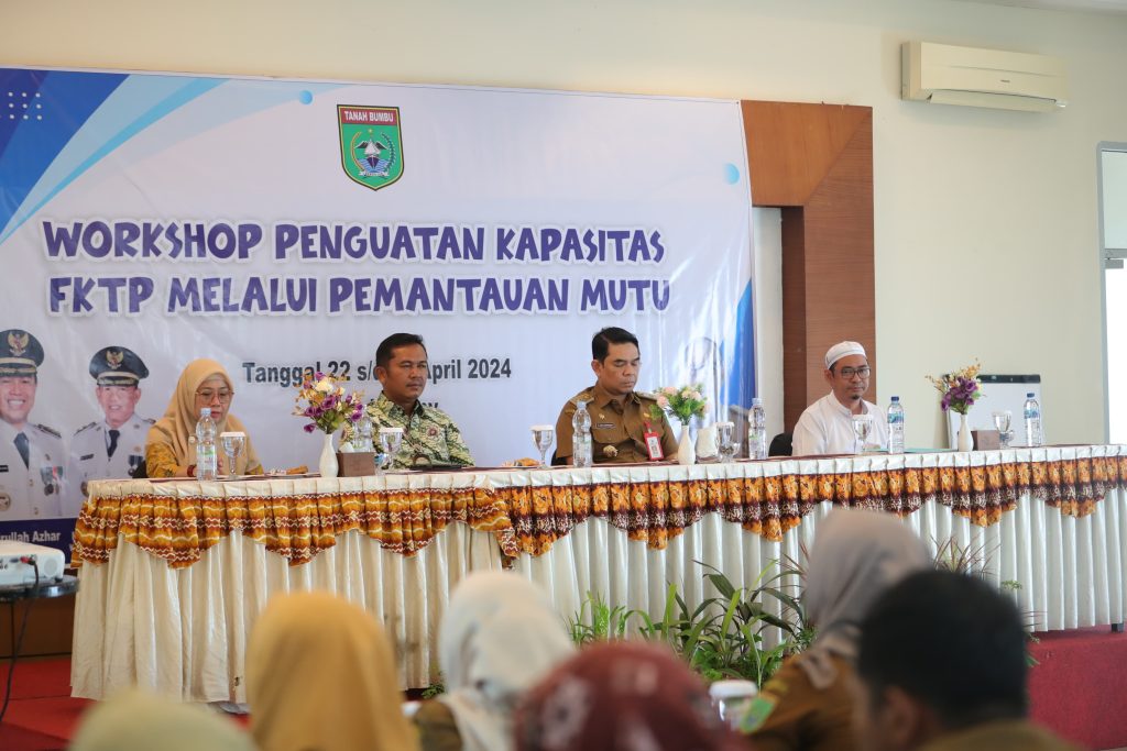 Dinkes Tanbu Menggelar Workshop Penguatan Kapasitas Fasilitas Kesehatan ...