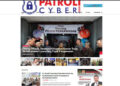 Tangkap layar tampilan muka media online patrolicyber.com, Jumat (5/7/2024)