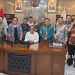 Dewan Pimpinan Pusat (DPP) Barisan Relawan Jokowi Presiden atau Barisan Jalan Perubahan (BaraJP) melakukan audiensi bersama Wakil Menteri Ketenagakerjaan (Wamenaker) Immanuel Ebenezer, di Jakarta, Selasa (18/3).